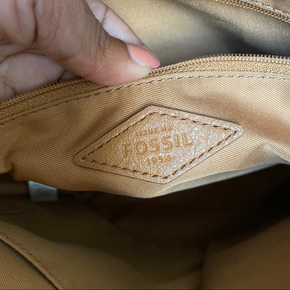 FOSSIL Camilla Boho Convertible Woven Backpack - Picture 8 of 14